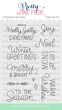 PRETTY PINK POSH: Winter Greetings | Stamp & Die Bundle