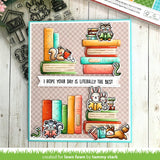 LAWN FAWN: Little Woodland Library | Stamp, Coloring Stencil & Die Bundle