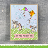 LAWN FAWN: Whoosh, Kites | Stamp & Lawn Cuts Die Bundle