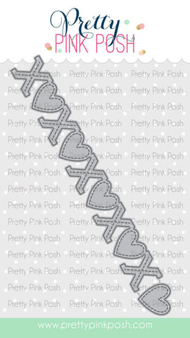 PRETTY PINK POSH: XOXO Border | Die