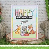 LAWN FAWN: Yappy Birthday Add On | Stamp