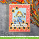 LAWN FAWN: You Crow Girl | Stamp, Coloring Stencil & Die Bundle