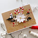 SPELLBINDERS:  Christmas Bird Poinsettia | Die