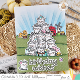 MAMA ELEPHANT: Little Cow Agenda | Stamp and Creative Cuts Bundle