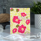 HONEY BEE STAMPS: Bold Backgrounds | Vintage Roses | Honey Cuts