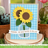 LAWN FAWN: Sunny Sunflower | Lawn Cuts Die