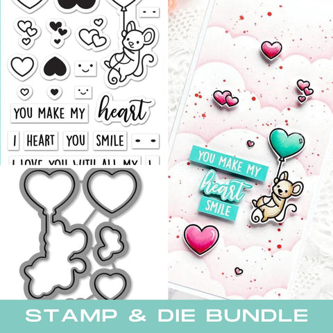 LAWN FAWN: All My Heart | Stamp & Lawn Cuts Die Bundle