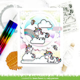 LAWN FAWN: My Rainbow | Stamp & Lawn Cuts Die Bundle