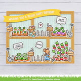 LAWN FAWN: Veggie Happy Add-on | Stamp & Lawn Cuts Die Bundle