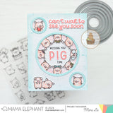 MAMA ELEPHANT: Little Pig Agenda | Stamp and Creative Cuts Bundle