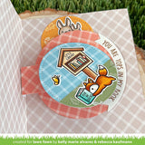 LAWN FAWN: Pint-Sized Patterns Falling Leaves | 6" x 6" Paper