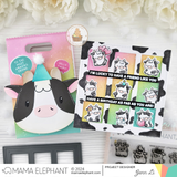 MAMA ELEPHANT: Little Cow Agenda | Stamp and Creative Cuts Bundle