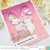 MAMA ELEPHANT:  Beary Good Day | Stamp and Creative Cuts Bundle