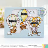 MAMA ELEPHANT:  Hot Air Balloon | Stamp and Creative Cuts Bundle (S)