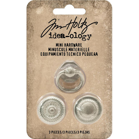 TIM HOLTZ: Idea-ology Metal Mini Hardware 3pk (S)