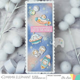 MAMA ELEPHANT: Little Agenda Spaceship | Stamp