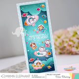 MAMA ELEPHANT: Little Agenda Spaceship | Stamp