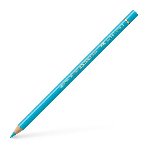 FABER CASTELL: Polychromos Colored Pencil (Light Cobalt Turquoise)