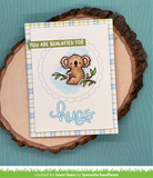 LAWN FAWN: I Love You(calyptus) Flip Flop | Stamp