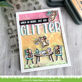 LAWN FAWN: Just Add Glitter | Lawn Cuts Die