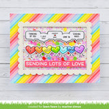 LAWN FAWN: Simply Celebrate Hearts | Stamp