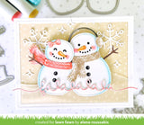 LAWN FAWN: Big Scripty Words | Winter | Hot Foil Plate