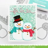 LAWN FAWN: Big Scripty Words | Winter | Hot Foil Plate