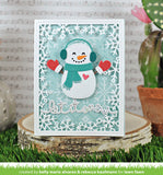 LAWN FAWN: Big Scripty Words | Winter | Hot Foil Plate