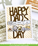 LAWN FAWN: Giant Happy Dad's Day | Lawn Cuts Die