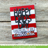 LAWN FAWN: Giant Happy Dad's Day | Lawn Cuts Die