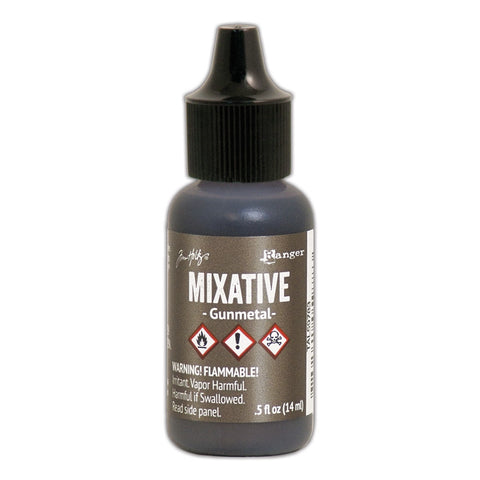 TIM HOLTZ: Alcohol Ink Mixative .5oz (Gunmetal) (ORMD)