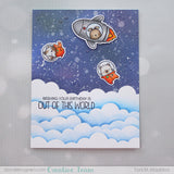 MAMA ELEPHANT: Little Agenda Spaceship | Stamp