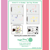 WAFFLE FLOWER: Spring Blooms | Stencil & Stamp