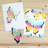 PINKFRESH STUDIO: Butterflies | Layered Stencils