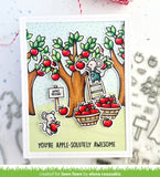 LAWN FAWN: Apple-solutely Awesome | Stamp