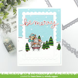 LAWN FAWN: Big Scripty Words | Winter | Hot Foil Plate