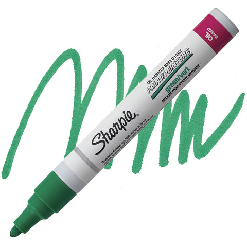 SHARPIE: Medium Point Oil-based Paint Marker (Green)