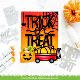 LAWN FAWN: Tiny Gift Box Jack-o-lantern Add-on | Lawn Cuts Die