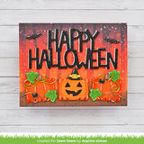 LAWN FAWN: Tiny Gift Box Jack-o-lantern Add-on | Lawn Cuts Die