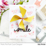 PRETTY PINK POSH: Smile Script | Die