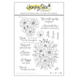 HONEY BEE STAMPS: Daisy Layers Bouquet | Stamp