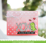 LAWN FAWN: Backdrop Quilted Heart | Portrait | Lawn Cuts Die