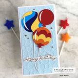 SPELLBINDERS:  Color Block Balloons | Die