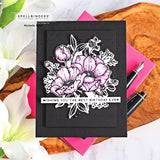 SPELLBINDERS:  Anemone Glimmer Blooms | Hot Foil Plate & Die