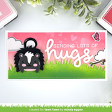 LAWN FAWN: Tiny Gift Box Skunk Add-on | Lawn Cuts Die