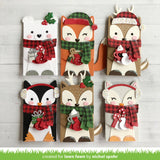 LAWN FAWN: Woodland Critter Huggers | Winter Add-On | Lawn Cuts Die