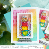 MAMA ELEPHANT: Two Scallop Frames | Creative Cuts