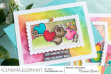 MAMA ELEPHANT: Two Scallop Frames | Creative Cuts