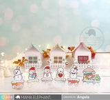 MAMA ELEPHANT: Little Snowman Agenda Creative Cuts