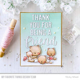 MFT STAMPS: Thank You For Being A Friend | Die-namics